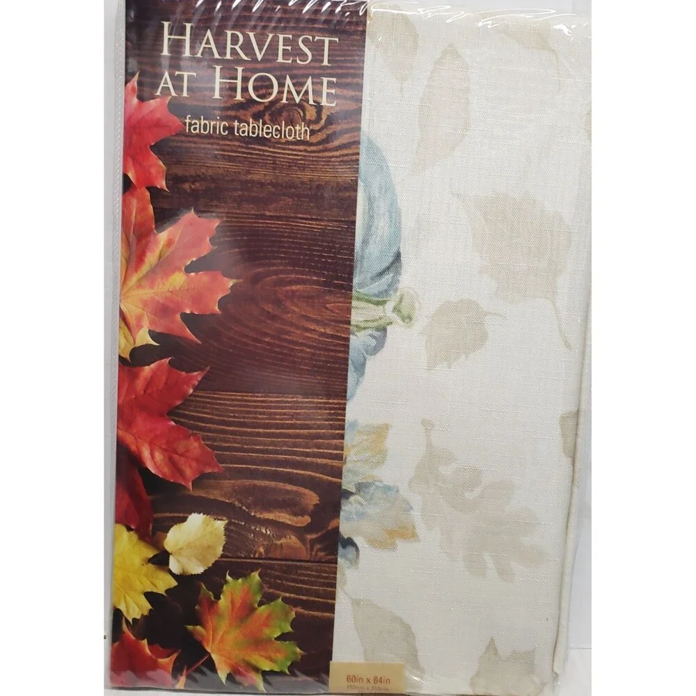 Printed Fabric Tablecloth,60